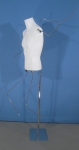 120 MANICHINO UOMO BASE METALLO DISPLAY PER VETRINA