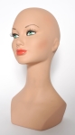 133 TESTA DONNA TRUCCATA ANTIURTO