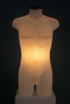 151 UOMO TORSO ESPOSITORE LUMINOSO PER NEGOZIO VETRINA