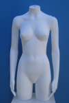 1533 torso donna con braccia precolorato
