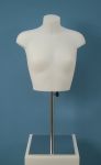 208 BASE METALLO CROMATO ESPOSITORE PORTACAMICIE DONNA