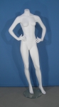 2144 manichino stilizzato donna laccato opaco senza testa