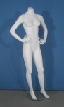 2152 stilizzato donna manichino senza testa base vetro
