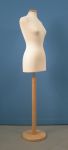 219 BASE TONDA LEGNO DONNA SARTORIA MANICHINO