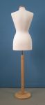 225 TONDA BASE LEGNO MANICHINO DONNA SARTORIALE