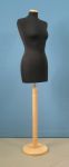 226 LEGNO BASE TONDA DONNA BUSTO PER SARTORIA