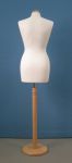 235 BUSTO DONNA BASE TONDA LEGNO PER SARTORIA