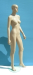 2541 manichino realistico donna senza parrucca con make up modello olimpia
