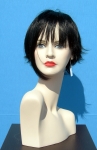 2984 parrucca testa vetroresina make up donna