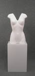 4700 busto donna taglio scollo v manichino invisibile