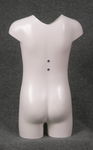 5553 torso bambino taglio collo fotografia abiti manichino invisibile schiena
