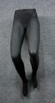 8491 gambe donna portacollant colore nero pantaloni