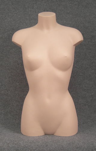 011 BUSTO D TW17 PC - Busto twist donna in plastica pelle chiara