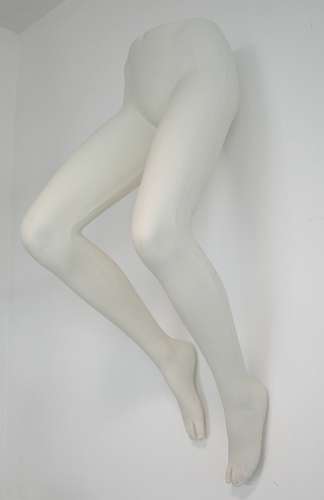 011 GAMBE TDD - Display per pantalone da donna da appendere alla parete gambe piegate