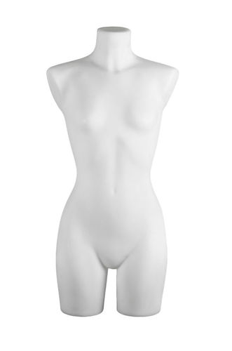 011 TORSO D TS SLIM 17 - Torso per abbigliamento da donna in plastica