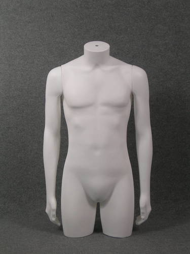 011 TORSO U TS006 DA TAGLIARE - Torso in plastica da uomo da tagliare