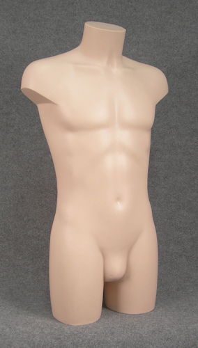 011 TORSO U TS18PC - Torso per abbigliamento da uomo in plastica