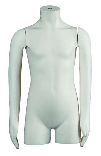 011 TS015 - Torso per abbigliamento da bambino-a con braccia diritte (4-6 anni).