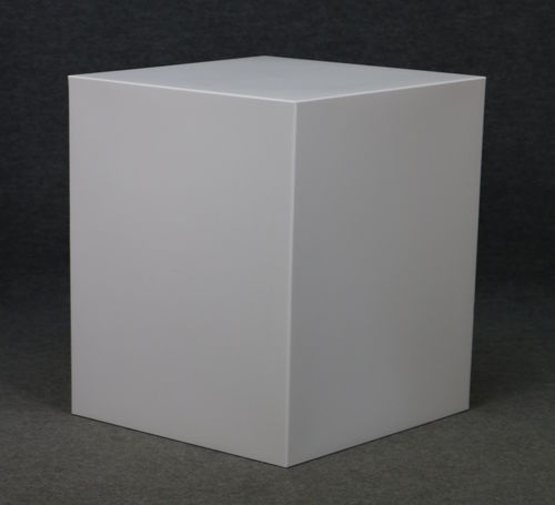 012 CUBO43 - Cubo display H cm.43 in plastica