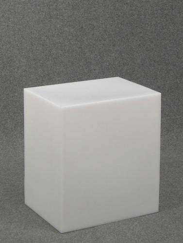 012 CUBO45 - Cubo display H cm.45 in plastica