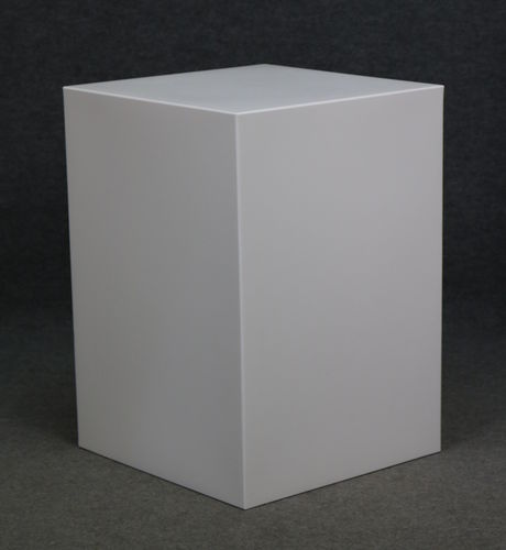 012 CUBO53 - Cubo display H cm.53 in plastica