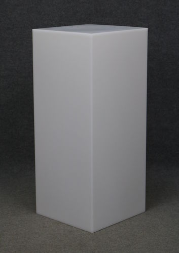 012 CUBO90 - Cubo display H cm.90 in plastica